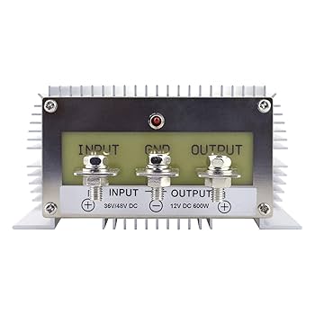 DC，DC CONVERTER MODEL 50A DC-DCコンバータ Amazon.com: Cllena DC Converter Regulator 36V/48V to 12V 50A